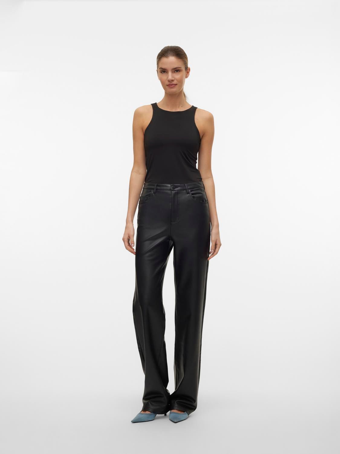 VMTESSA Trousers - Black - VERO MODA & VILA Bergvik